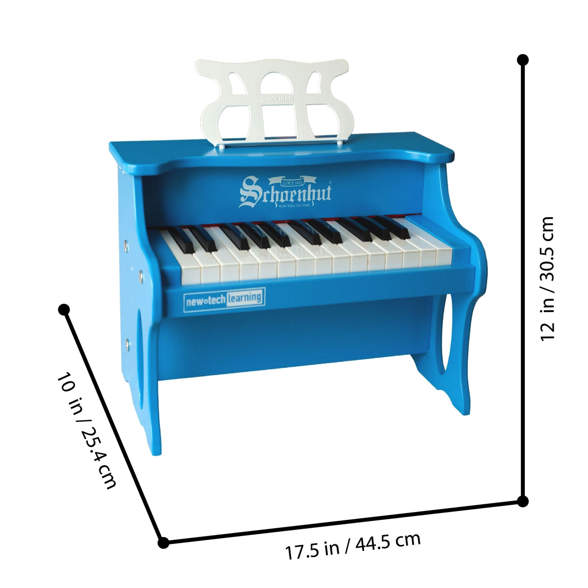 Piano digital Schoenhut Blue de 25 teclasPiano digital Schoenhut Blue de 25 teclas  